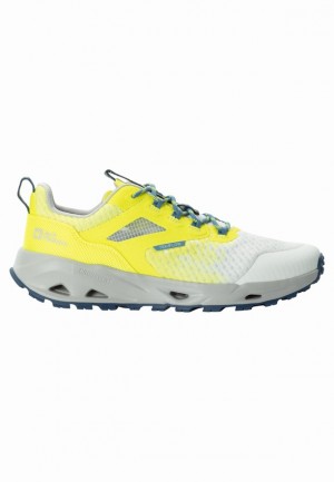 Yellow Men Jack Wolfskin Prelight Pro Vent Low Hiking Shoes | 15540392