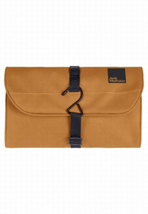 Yellow Women Jack Wolfskin Konya Wash Bag | 53301773