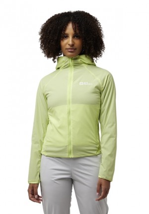 Yellow Women Jack Wolfskin Prelight Ins Jackets | 74930997