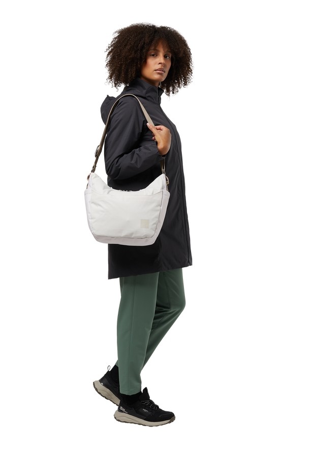 Beige Men Jack Wolfskin Burgweg Shoulder Bags | 27243405