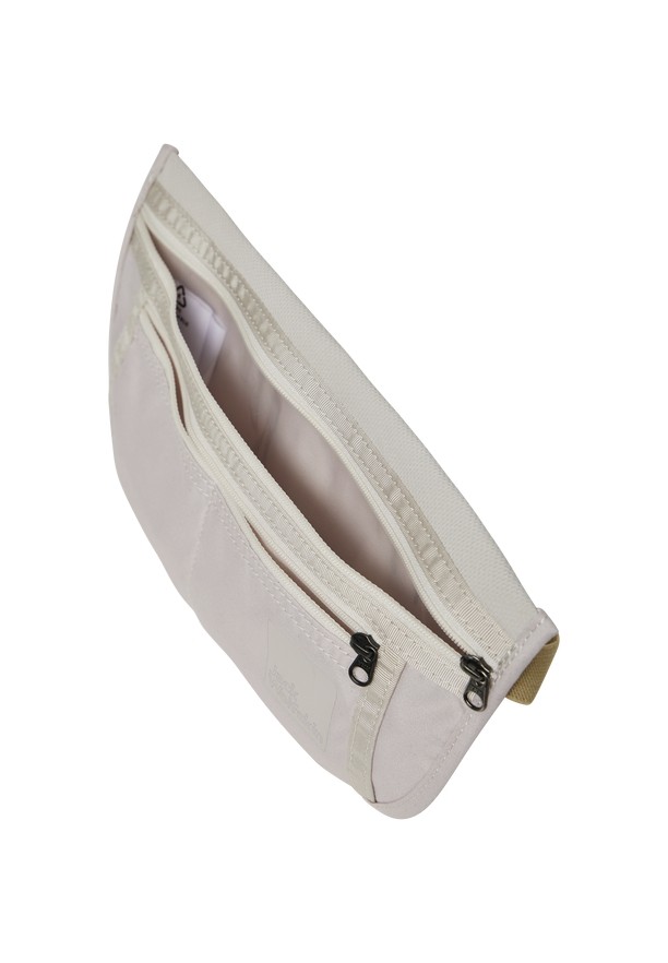 Beige Men Jack Wolfskin Document Belt De Luxe Bum Bag | 61463841