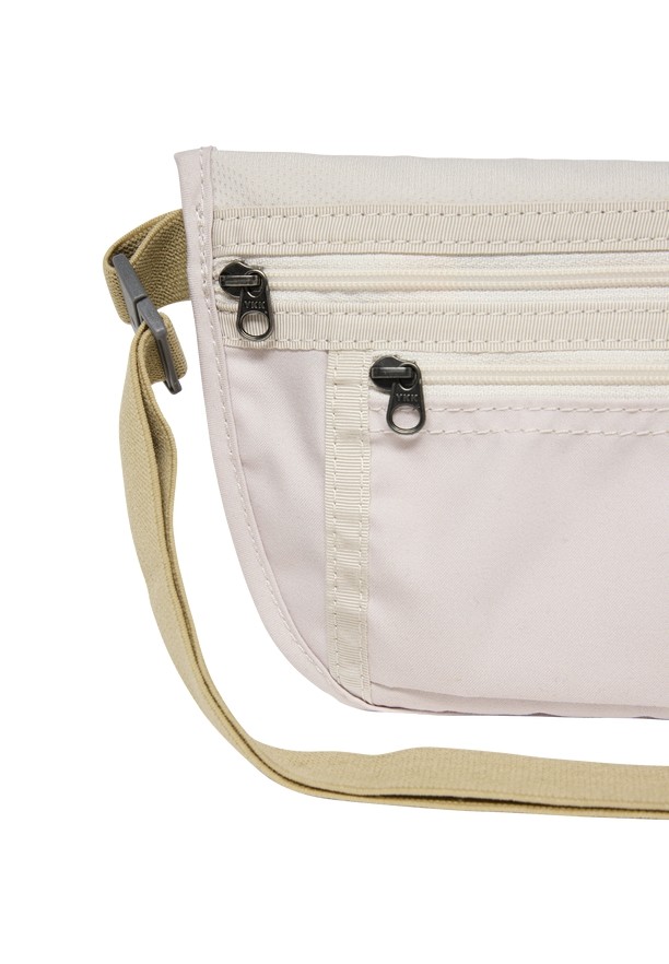Beige Men Jack Wolfskin Document Belt De Luxe Bum Bag | 61463841