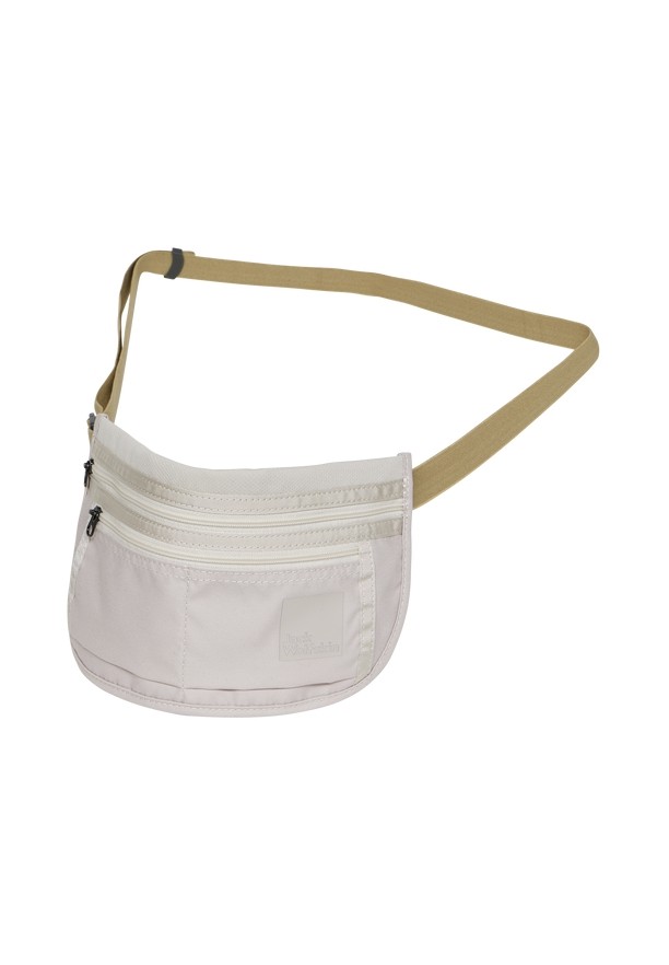 Beige Men Jack Wolfskin Document Belt De Luxe Bum Bag | 61463841