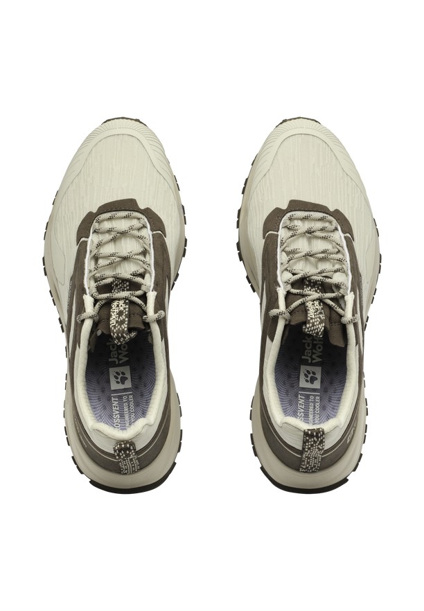 Beige Men Jack Wolfskin Prelight Texashield Low Hiking Shoes | 40362156