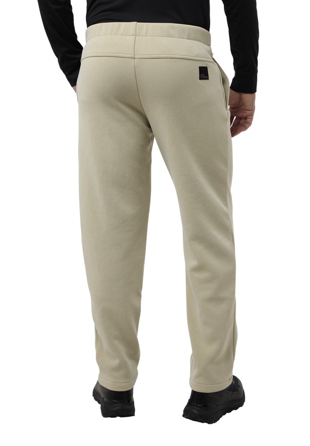 Beige Men Jack Wolfskin Wanderest Hiking Pants | 55073422