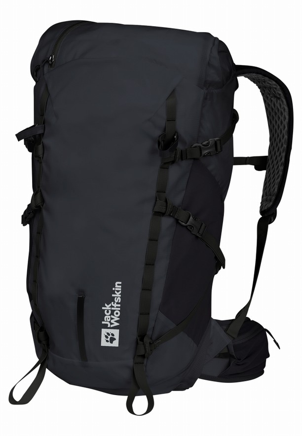 Black Men Jack Wolfskin 3d Prelight Rise 35 Hiking Backpack | 52379384