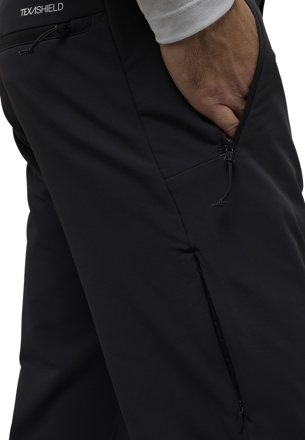 Black Men Jack Wolfskin Activate Thermic Hiking Pants | 90091859