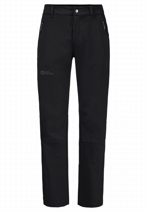 Black Men Jack Wolfskin Activate Xt Hiking Pants | 21785313