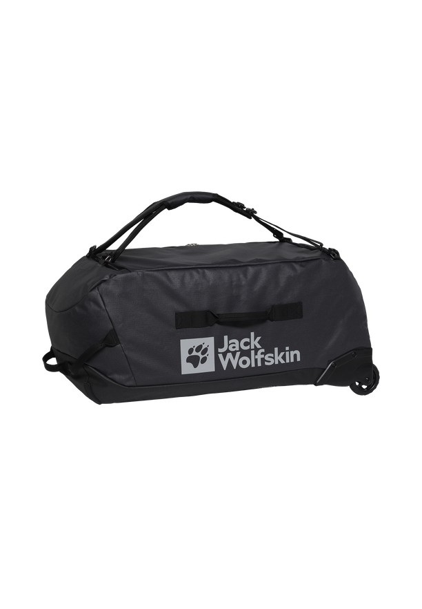 Black Men Jack Wolfskin All-in Wheeler 90 Duffle Bags | 56408608