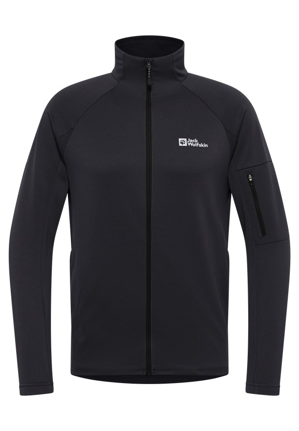 Black Men Jack Wolfskin Alpgrat Fz Fleece Jackets | 65292947