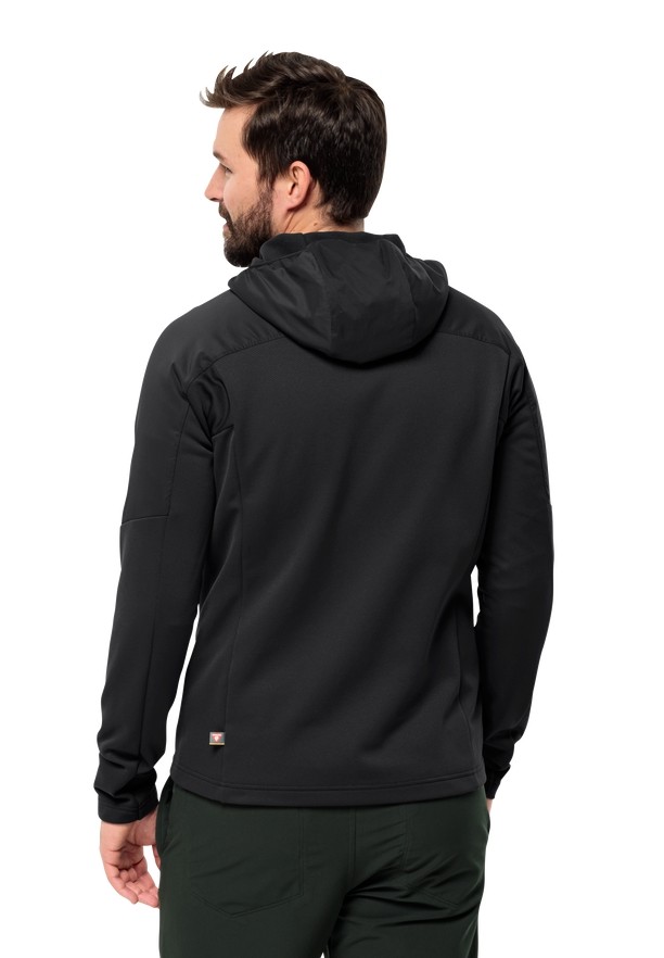 Black Men Jack Wolfskin Alpgrat Pro Ins Fz Fleece Jackets | 15765893