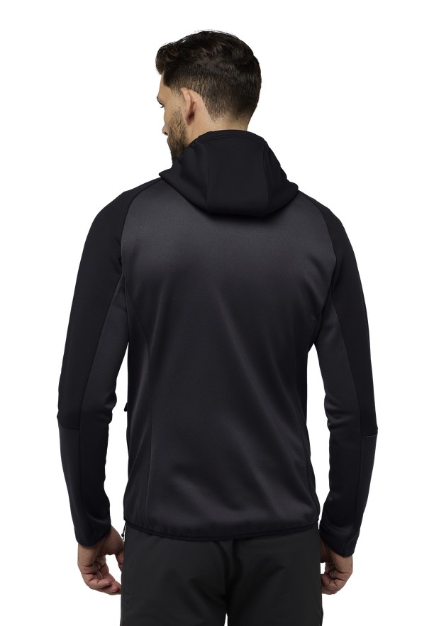 Black Men Jack Wolfskin Alpgrat Xt Fleece Jackets | 62878415