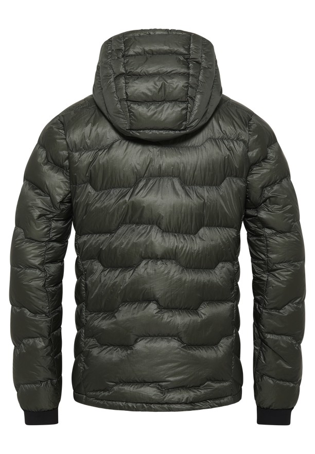 Black Men Jack Wolfskin Alpspitze Hoody Down Jackets | 58916171
