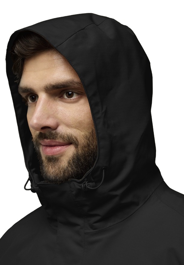 Black Men Jack Wolfskin Altenberg 3in1 Jackets | 86981344