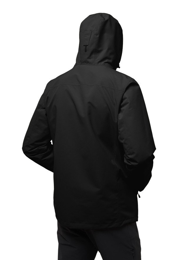 Black Men Jack Wolfskin Altenberg 3in1 Jackets | 86981344