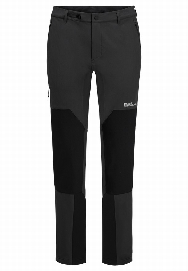 Black Men Jack Wolfskin Andur Hiking Pants | 46457787