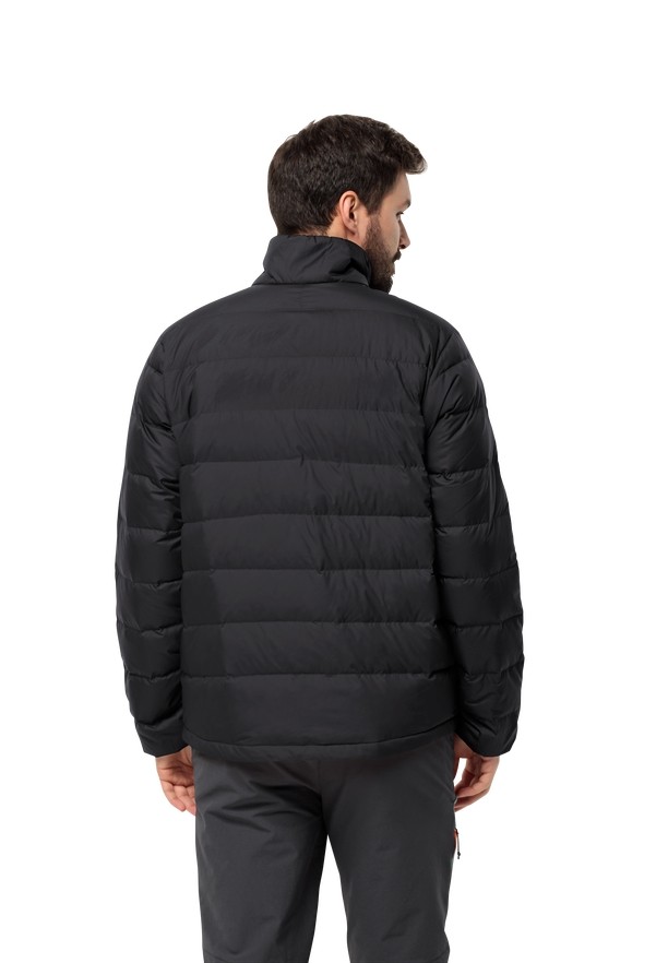 Black Men Jack Wolfskin Ather Down Jackets | 98739817