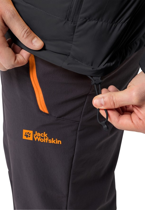 Black Men Jack Wolfskin Ather Hoody Down Jackets | 96209262