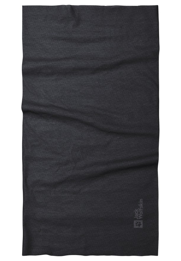 Black Men Jack Wolfskin Basic Neck Warmer | 91232169