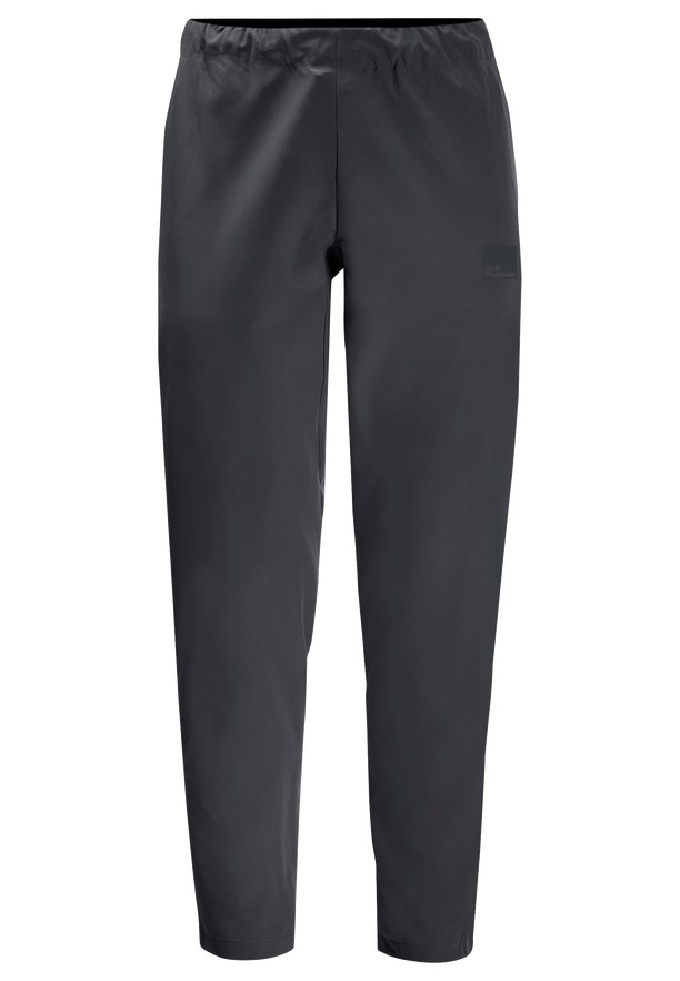 Black Men Jack Wolfskin Bike Commute Pants | 38797811