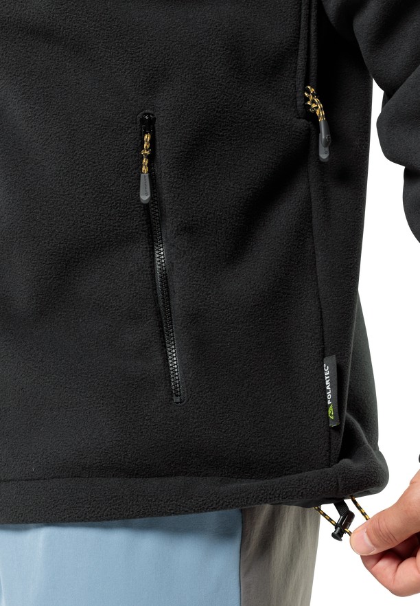 Black Men Jack Wolfskin Bornberg Hoody Softshell Jackets | 82337359