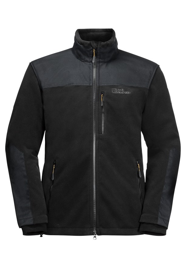 Black Men Jack Wolfskin Bornberg Hoody Softshell Jackets | 82337359