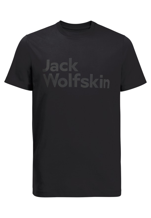 Black Men Jack Wolfskin Brand T Shirts | 91457631