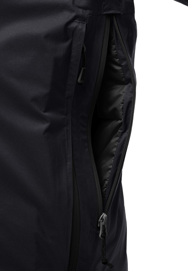 Black Men Jack Wolfskin Cyrox 2l Down Jackets | 26668275