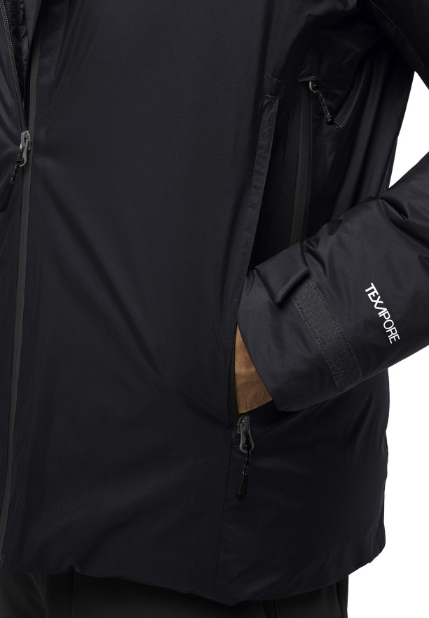 Black Men Jack Wolfskin Cyrox 2l Down Jackets | 26668275