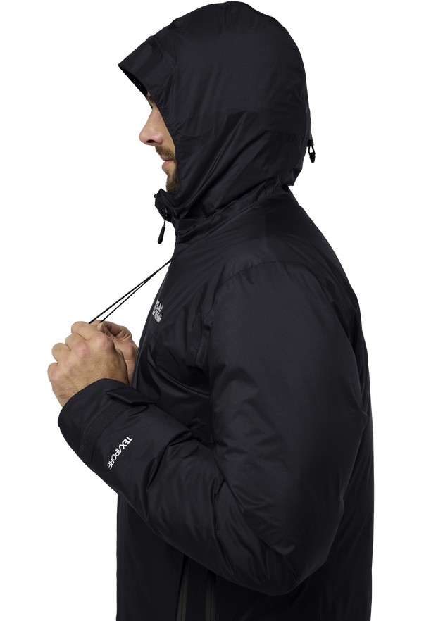 Black Men Jack Wolfskin Cyrox 2l Down Jackets | 26668275