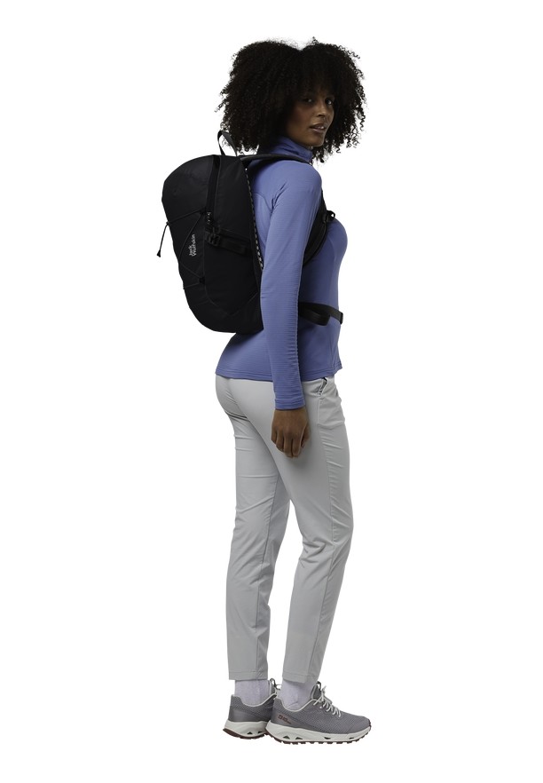 Black Men Jack Wolfskin Cyrox Shape 15 Hiking Backpack | 44092498