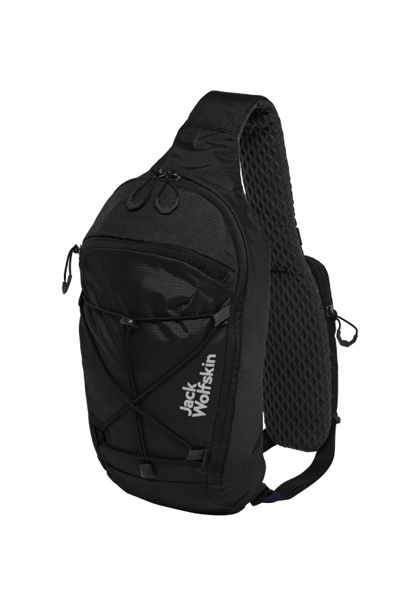 Black Men Jack Wolfskin Cyrox Sling Shoulder Bags | 48891645