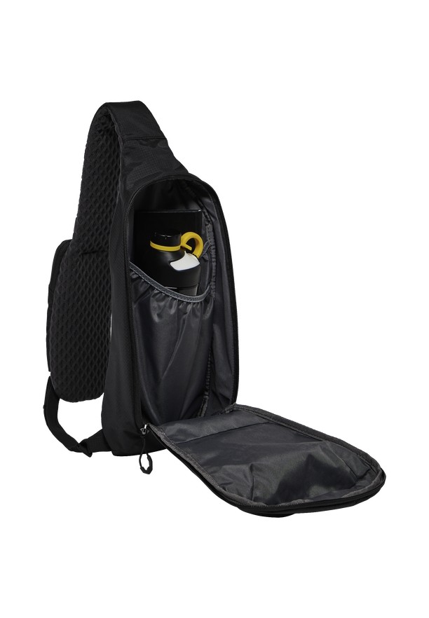 Black Men Jack Wolfskin Cyrox Sling Shoulder Bags | 48891645