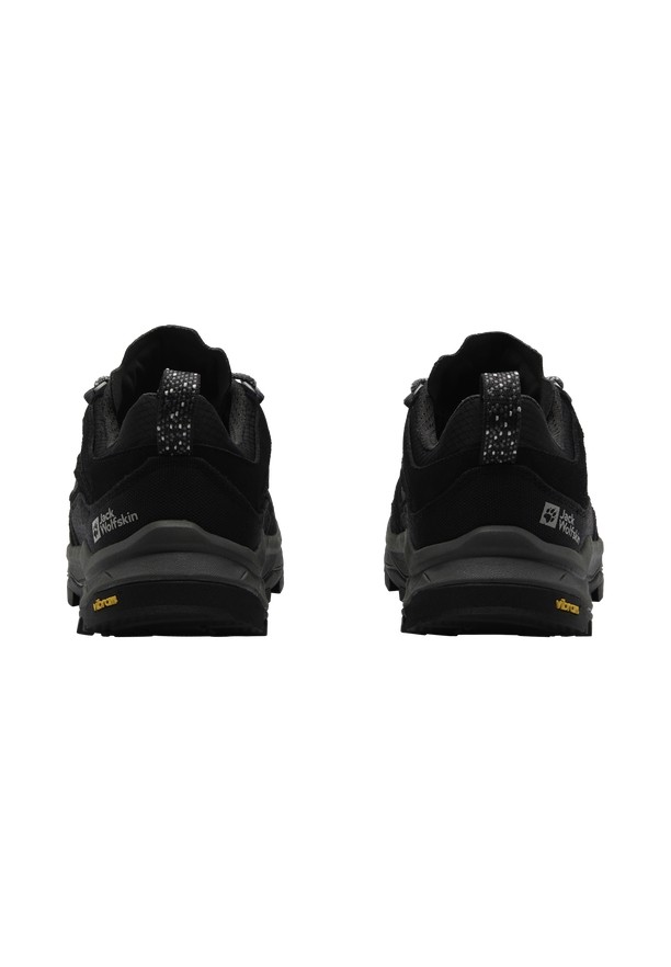 Black Men Jack Wolfskin Cyrox Texapore Low Hiking Shoes | 51412809