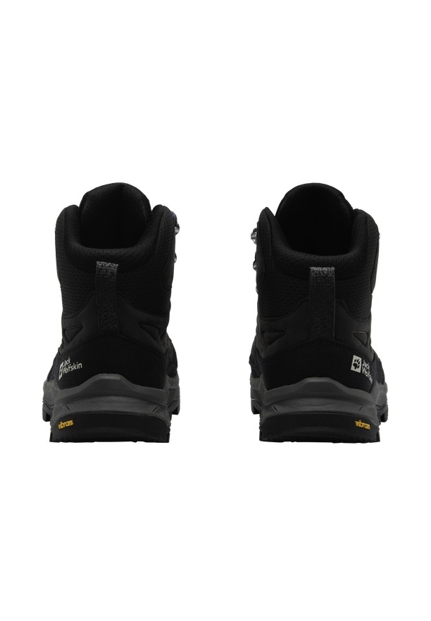 Black Men Jack Wolfskin Cyrox Texapore Mid Hiking Shoes | 92139125