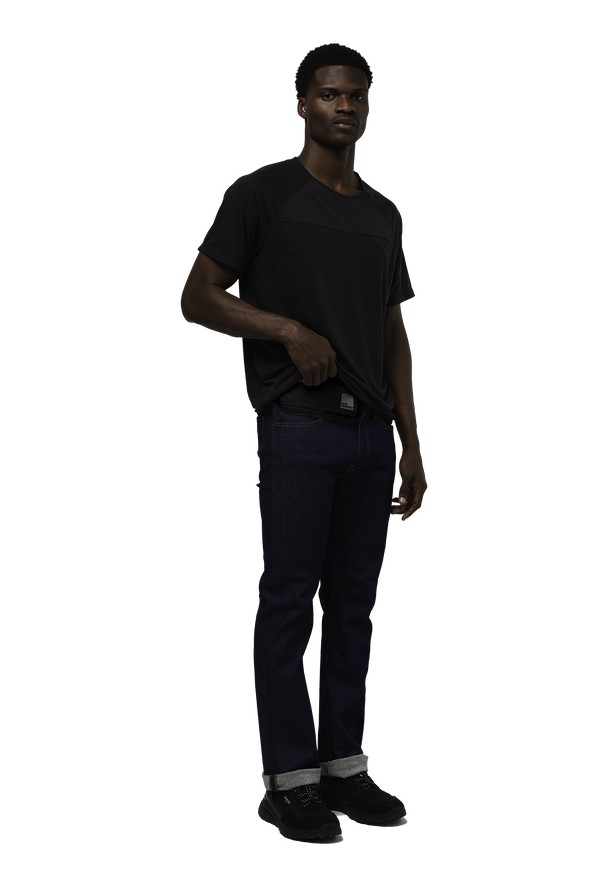 Black Men Jack Wolfskin Document Belt De Luxe Bum Bag | 58119202