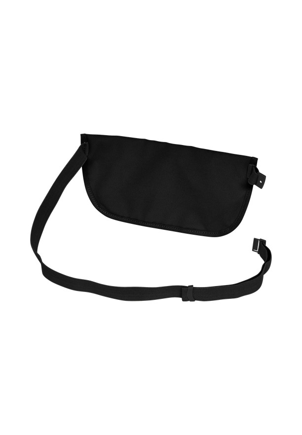 Black Men Jack Wolfskin Document Belt De Luxe Bum Bag | 58119202