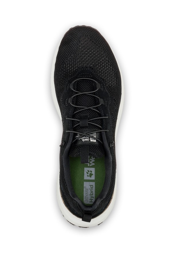 Black Men Jack Wolfskin Dromoventure Knit Low Outdoor Shoes | 92929806