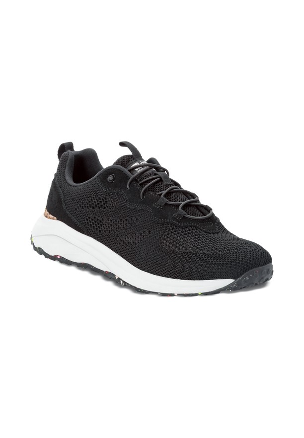 Black Men Jack Wolfskin Dromoventure Knit Low Outdoor Shoes | 92929806