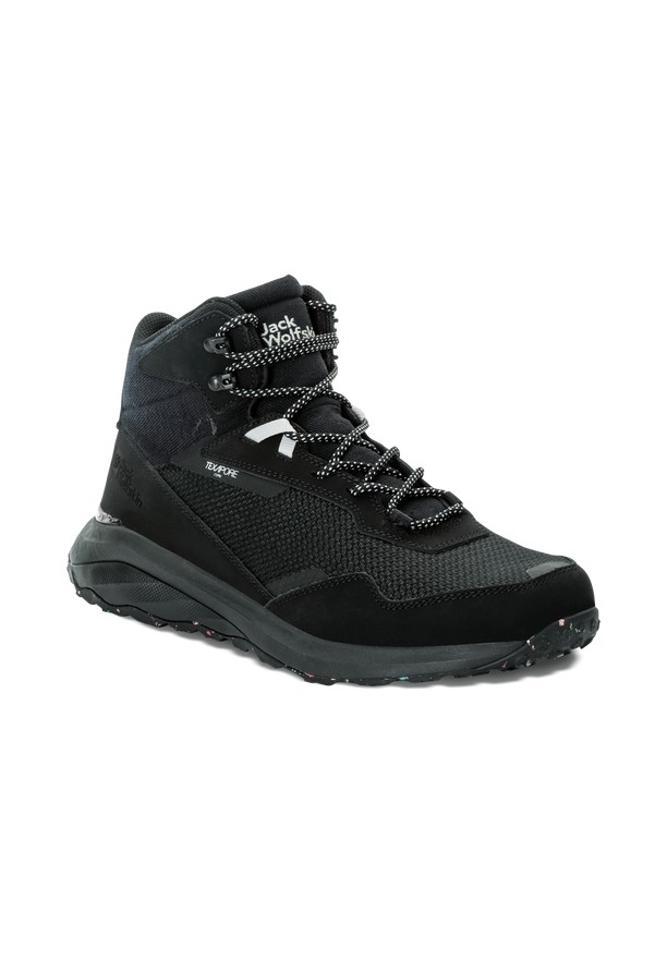 Black Men Jack Wolfskin Dromoventure Texapore Mid Outdoor Shoes | 82681045