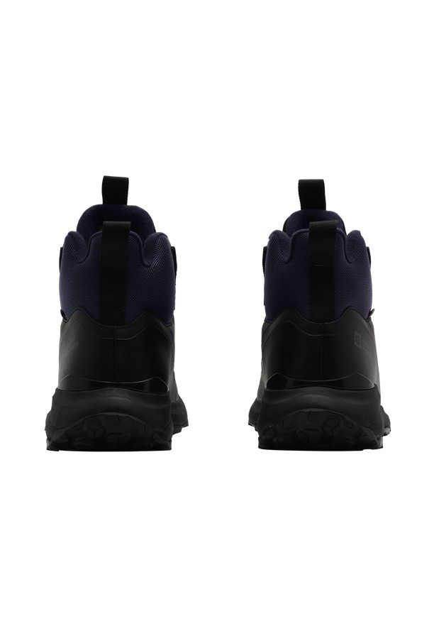 Black Men Jack Wolfskin Dromoventure Wt Texapore Mid Outdoor Shoes | 66916614