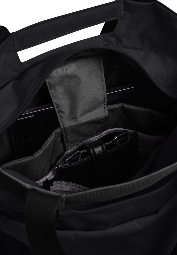 Black Men Jack Wolfskin Ebental Shoulder Bags | 89561494