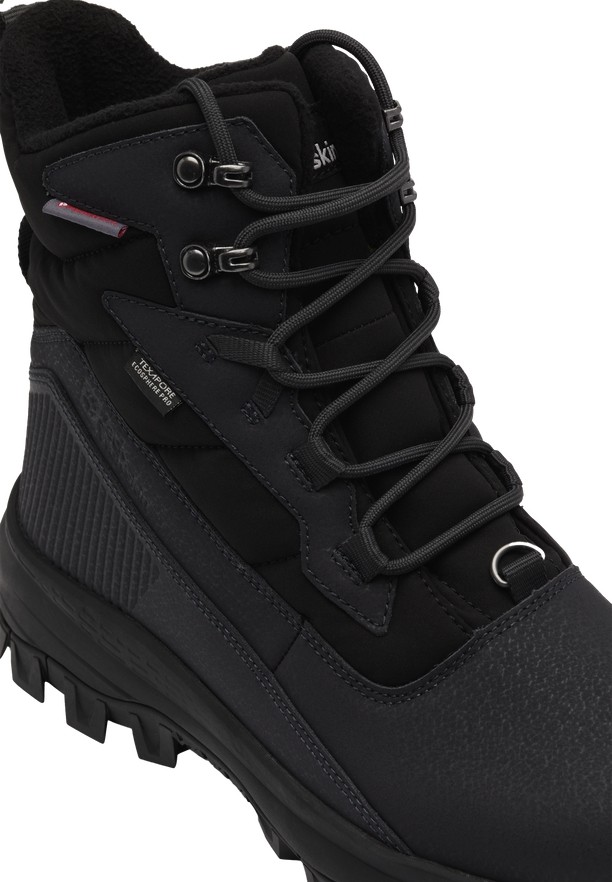 Black Men Jack Wolfskin Everquest Pro Texapore High Winter Shoes | 55867699