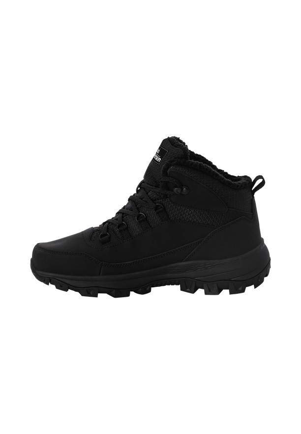 Black Men Jack Wolfskin Everquest Texapore Mid Winter Shoes | 98924763