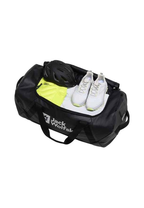 Black Men Jack Wolfskin Expdn 100 Duffle Bags | 88627797