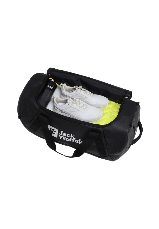 Black Men Jack Wolfskin Expdn 70 Duffle Bags | 66270637
