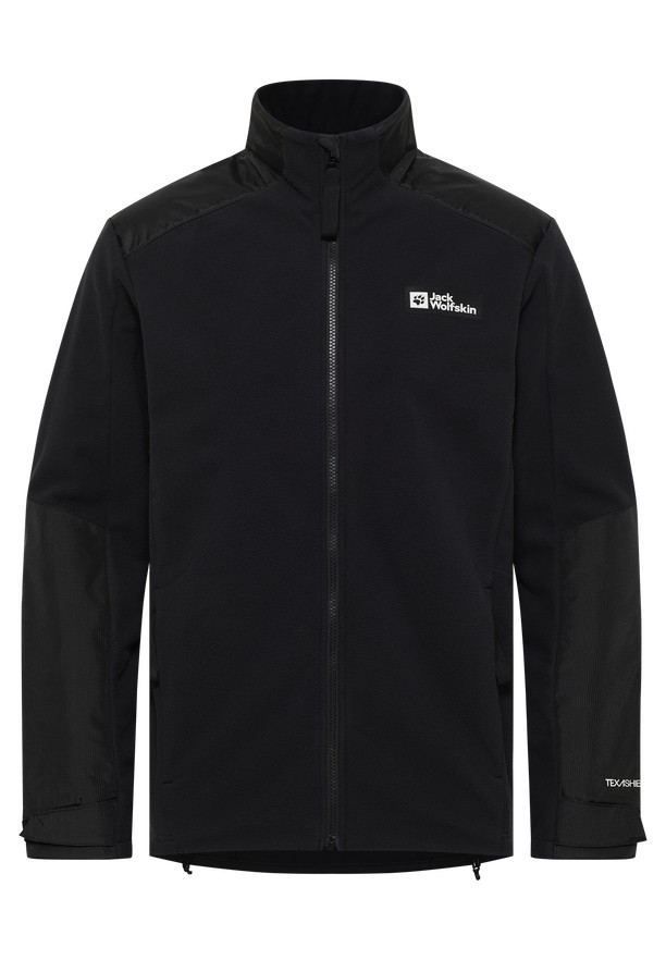 Black Men Jack Wolfskin Expdn Blizzard Fleece Jackets | 94704604