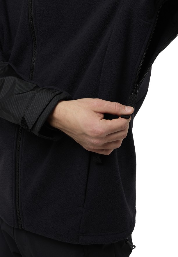 Black Men Jack Wolfskin Expdn Blizzard Fleece Jackets | 94704604