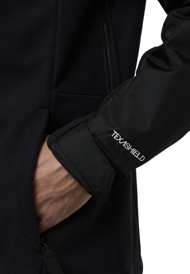 Black Men Jack Wolfskin Expdn Blizzard Fleece Jackets | 94704604