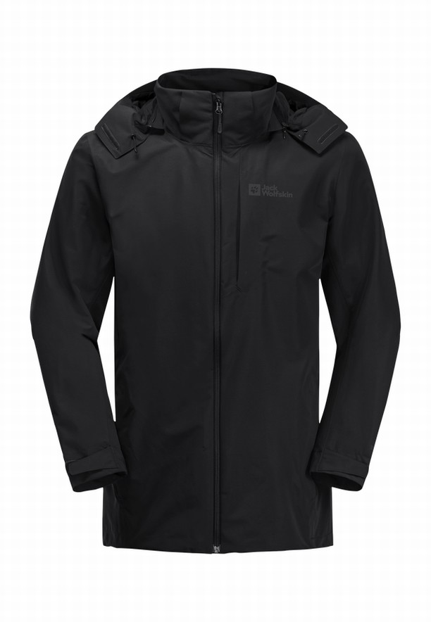 Black Men Jack Wolfskin Fernblick 2l Jackets | 68662559